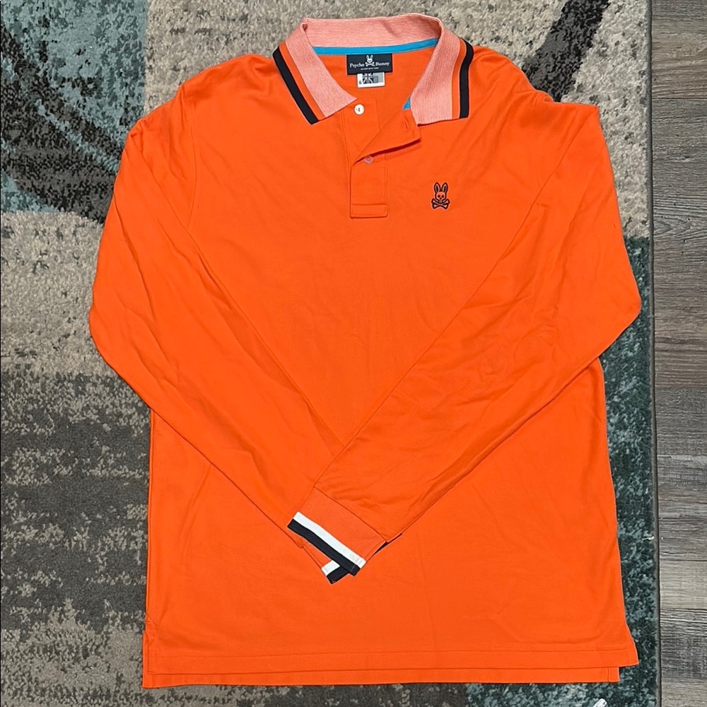 Men's Orange Polo Shirt